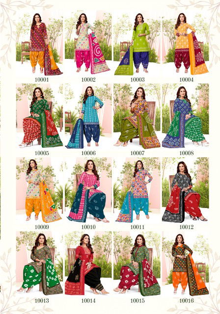 Patidar Batik Special 10 Casual Daily Wear Cotton Printed Cotton Dress Material Collection